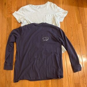 Bundle of Two Ivory Ella Shirts (Medium)
